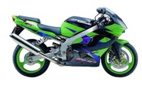 Verkleidung Kawasaki Ninja ZX9R 02-03