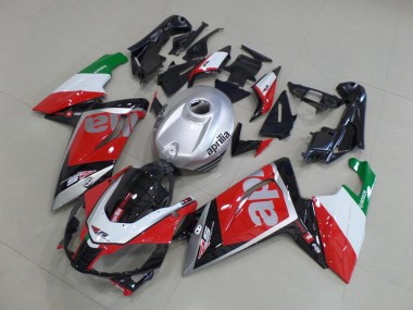 Aprilia RS 125 06-11 Verkleidungen - Rot Weiß Schwarz