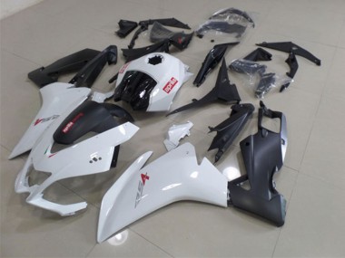 Aprilia RS4 50 125 11-18 Verkleidungen - Weiß Schwarz