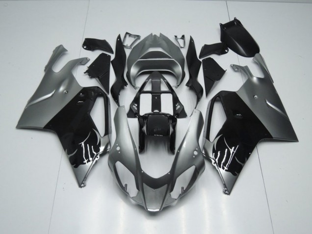 Aprilia RSV 1000 03-06 Verkleidungen - Grau und Schwarz Aprilia RSV 1000 03-06 Verkleidungen - Grau und Schwarz