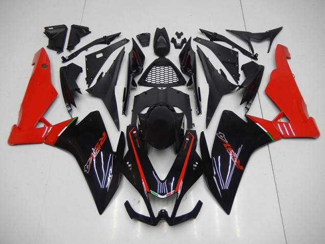 Aprilia RSV4 09-15 Verkleidungen & Plastik - Schwarz Rot Aprilia RSV4 09-15 Verkleidungen & Plastik - Schwarz Rot