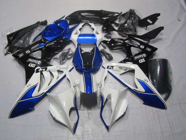 BMW S1000RR 09-14 Verkleidungen - Blau Weiß BMW S1000RR 09-14 Verkleidungen - Blau Weiß