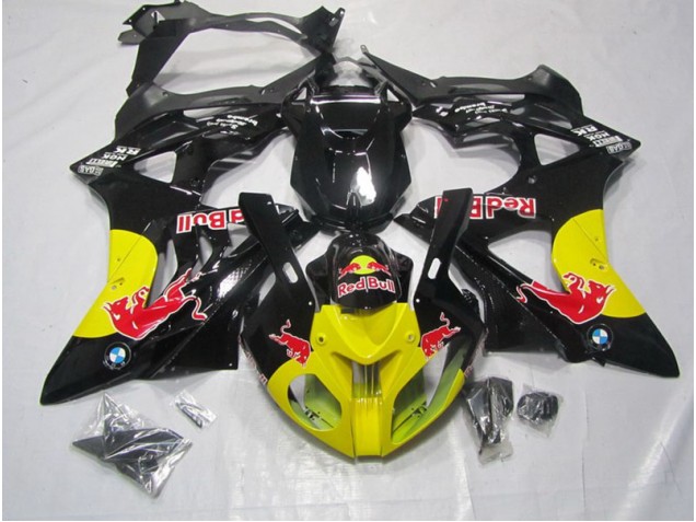 BMW S1000RR 09-14 Verkleidungen - Gelb Schwarz Red Bull BMW S1000RR 09-14 Verkleidungen - Gelb Schwarz Red Bull