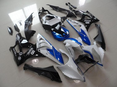 BMW S1000RR 09-14 Verkleidungen - Weiß Blau Schwarz