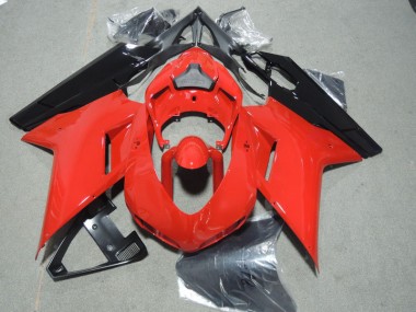 Ducati 1098 07-14 Verkleidungen - Rot Schwarz