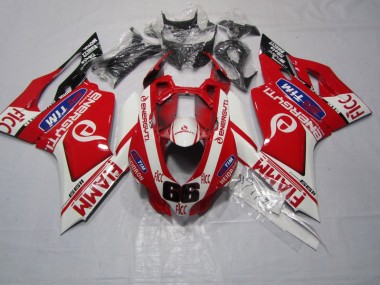 Ducati 1199 11-14 Verkleidungen - Rot FIAMM FICC