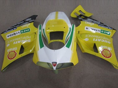 Ducati 748 93-05 Verkleidungen - Gelb Shell Info Strrda