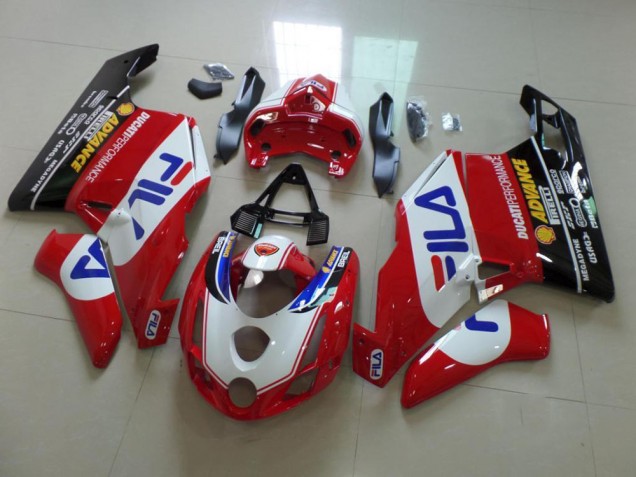 Ducati 749 999 03-04 Verkleidungen - Rot Fila