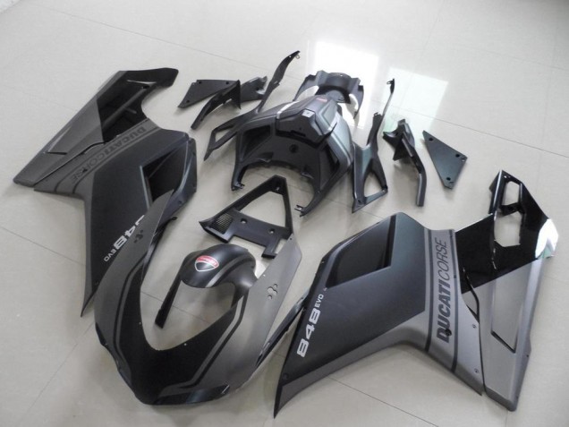 Ducati 848 1098 1198 07-14 Verkleidungen - Schwarz Ducati 848 1098 1198 07-14 Verkleidungen - Schwarz