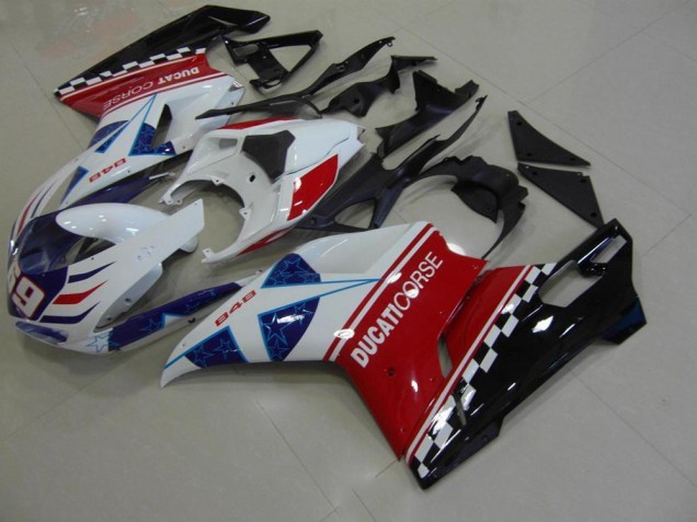 Ducati 848 1098 1198 07-14 Verkleidungen - Stern Ducati 848 1098 1198 07-14 Verkleidungen - Stern