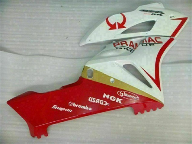 Honda CBR 1000 RR 04-05 Verkleidung & Plastik - Weiß Rot Honda CBR 1000 RR 04-05 Verkleidung & Plastik - Weiß Rot