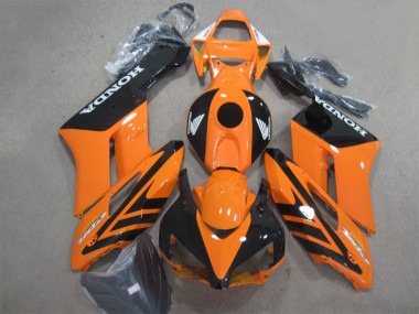 Honda CBR 1000 RR 04-05 Verkleidung - Schwarz Orange