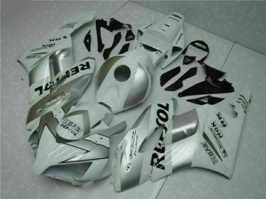 Honda CBR 1000 RR 04-05 Verkleidung - Silber Weiß Repsol