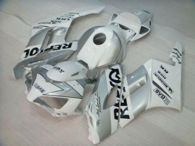 Honda CBR 1000 RR 04-05 Verkleidung - Weiß Silber Schwarz Repsol Honda CBR 1000 RR 04-05 Verkleidung - Weiß Silber Schwarz Repsol