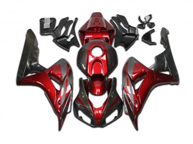 Honda CBR 1000 RR 04-05 Verkleidungen - Candy Rot Grau Schwarz