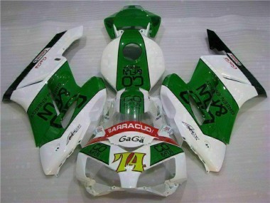 Honda CBR 1000 RR 04-05 Verkleidungen - Grün Weiß