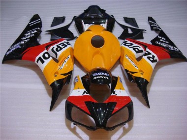 Honda CBR 1000 RR 04-05 Verkleidungen - Orange Schwarz Repsol