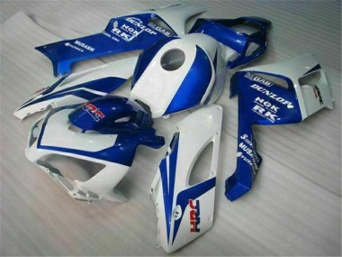 Honda CBR 1000 RR 04-05 Verkleidungen & Plastik - Blau Weiß