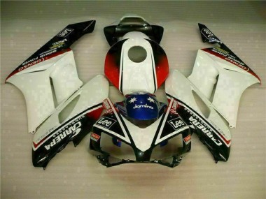 Honda CBR 1000 RR 04-05 Verkleidungen & Plastik - Weiß Schwarz
