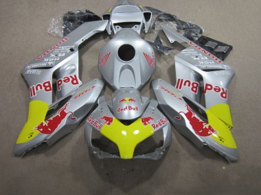 Honda CBR 1000 RR 04-05 Verkleidungen - Silber Rot Bull