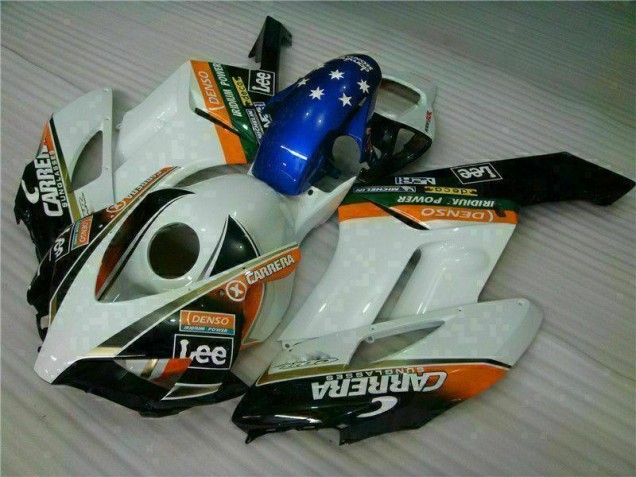 Honda CBR 1000 RR 04-05 Verkleidungen - Weiß Blau Honda CBR 1000 RR 04-05 Verkleidungen - Weiß Blau