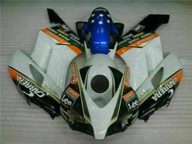 Honda CBR 1000 RR 04-05 Verkleidungen - Weiß Blau