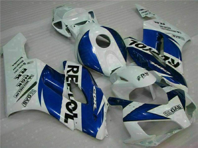 Honda CBR 1000 RR 04-05 Verkleidungen - Weiß Blau Repsol