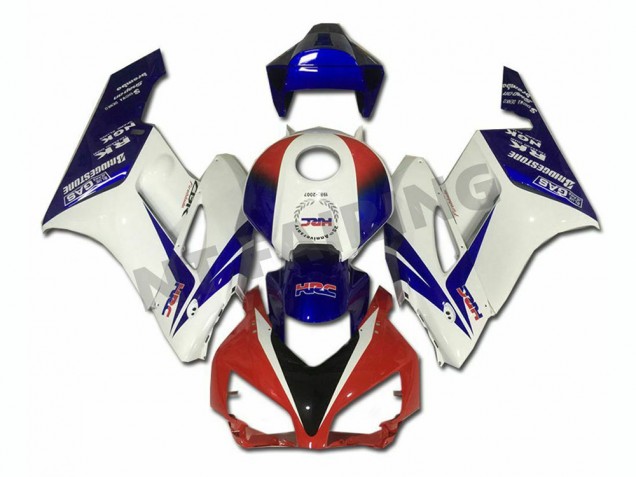 Honda CBR 1000 RR 04-05 Verkleidungen - Weiß Blau Rot Honda CBR 1000 RR 04-05 Verkleidungen - Weiß Blau Rot