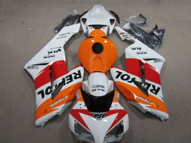 Honda CBR 1000 RR 04-05 Verkleidungen - Weiß Orange Repsol