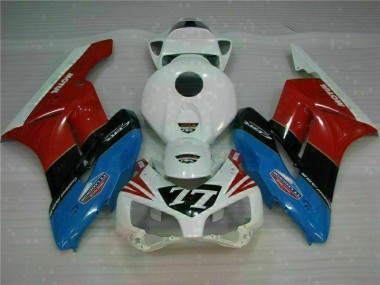 Honda CBR 1000 RR 04-05 Verkleidungen - Weiß Rot 77