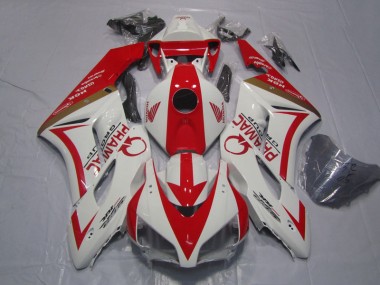 Honda CBR 1000 RR 04-05 Verkleidungen - Weiß Rot PRAMAC