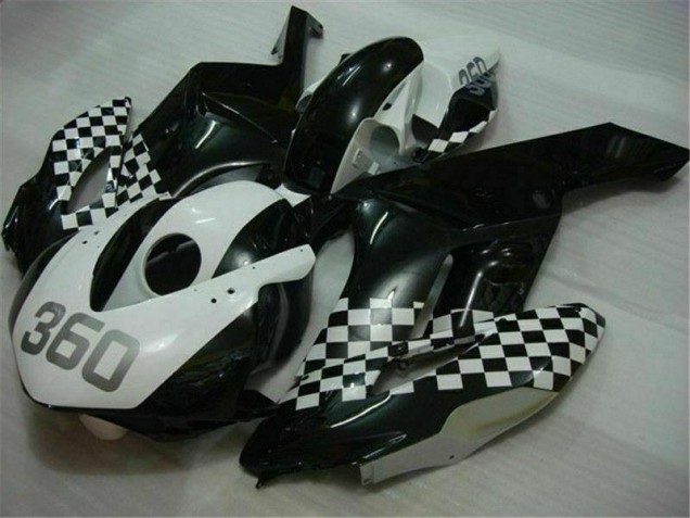 Honda CBR 1000 RR 04-05 Verkleidungen - Weiß Schwarz Honda CBR 1000 RR 04-05 Verkleidungen - Weiß Schwarz