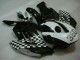 Honda CBR 1000 RR 04-05 Verkleidungen - Weiß Schwarz Honda CBR 1000 RR 04-05 Verkleidungen - Weiß Schwarz
