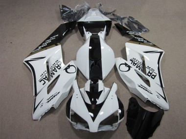 Honda CBR 1000 RR 04-05 Verkleidungen - Weiß Schwarz PRAMAC