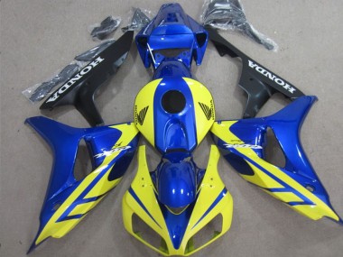 Honda CBR 1000 RR 06-07 Verkleidung - Blau Gelb