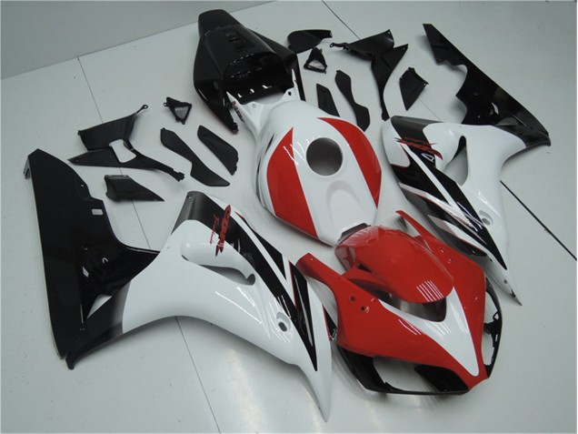 Honda CBR 1000 RR 06-07 Verkleidung - Rot Weiß Schwarz Honda CBR 1000 RR 06-07 Verkleidung - Rot Weiß Schwarz
