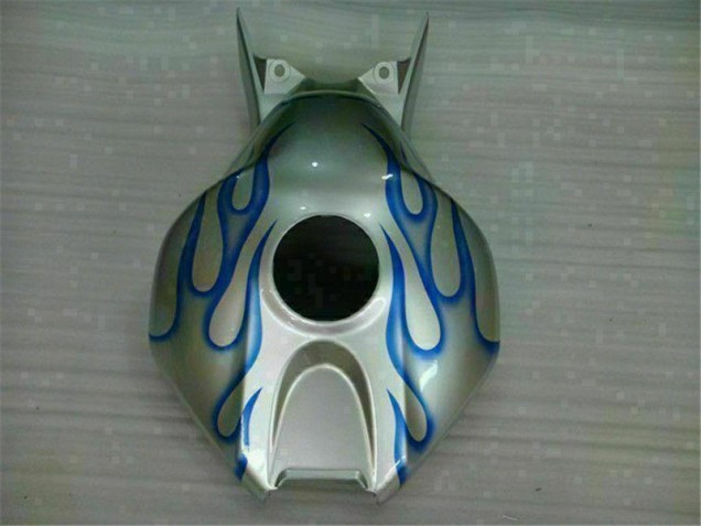 Honda CBR 1000 RR 06-07 Verkleidungen - Blau Flamme Silber Honda CBR 1000 RR 06-07 Verkleidungen - Blau Flamme Silber