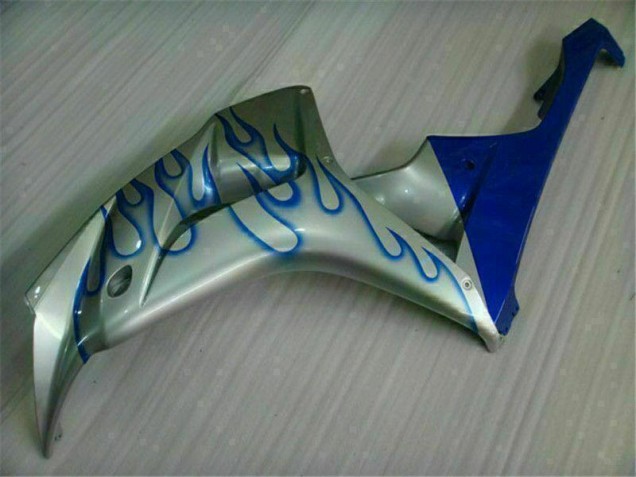 Honda CBR 1000 RR 06-07 Verkleidungen - Blau Flamme Silber Honda CBR 1000 RR 06-07 Verkleidungen - Blau Flamme Silber
