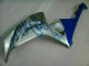 Honda CBR 1000 RR 06-07 Verkleidungen - Blau Flamme Silber Honda CBR 1000 RR 06-07 Verkleidungen - Blau Flamme Silber
