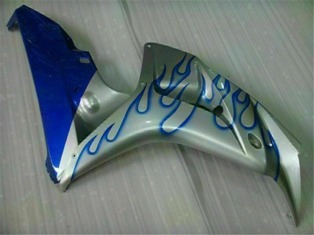 Honda CBR 1000 RR 06-07 Verkleidungen - Blau Flamme Silber Honda CBR 1000 RR 06-07 Verkleidungen - Blau Flamme Silber