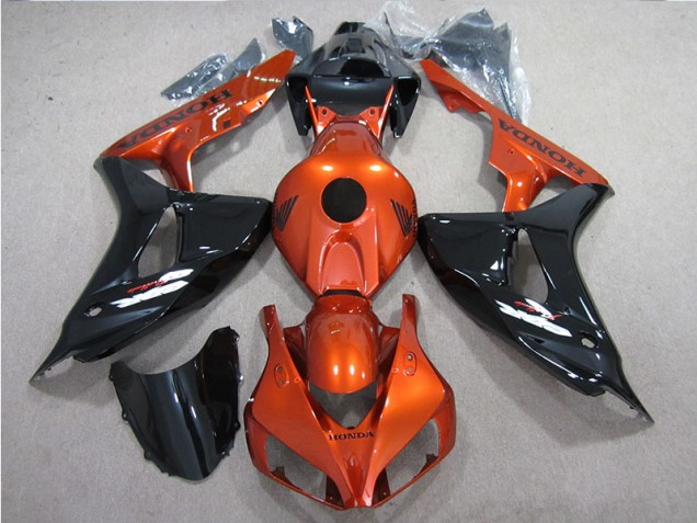 Honda CBR 1000 RR 06-07 Verkleidungen - Schwarz Orange Honda CBR 1000 RR 06-07 Verkleidungen - Schwarz Orange