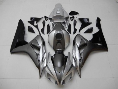 Honda CBR 1000 RR 06-07 Verkleidungen - Schwarz Silber Grau