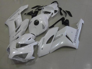 Honda CBR 1000 RR 06-07 Verkleidungen - Weiß mit Silber Aufkleber