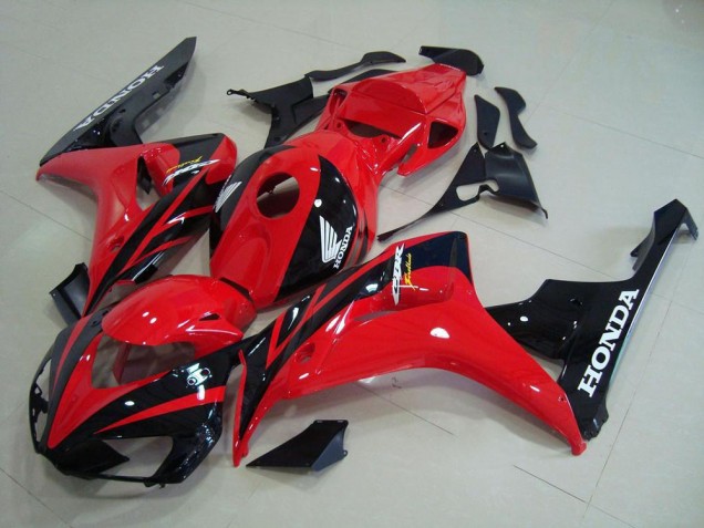 Honda CBR 1000 RR 06-07 Vollverkleidung - Rot Schwarz Honda CBR 1000 RR 06-07 Vollverkleidung - Rot Schwarz