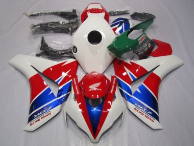 Honda CBR 1000 RR 08-11 Verkleidung - Rot Weiß Blau