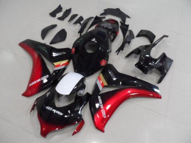 Honda CBR 1000 RR 08-11 Verkleidung - Schwarz Rot Mugen