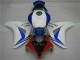 Honda CBR 1000 RR 08-11 Verkleidung - Weiß Blau Honda CBR 1000 RR 08-11 Verkleidung - Weiß Blau