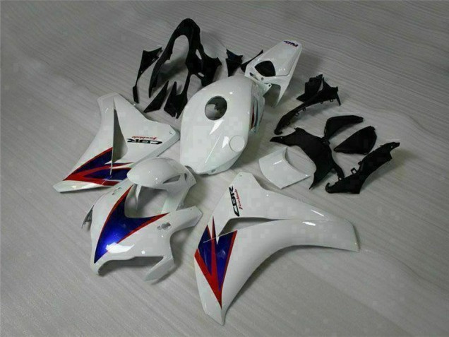 Honda CBR 1000 RR 08-11 Verkleidung - Weiß Blau Rot