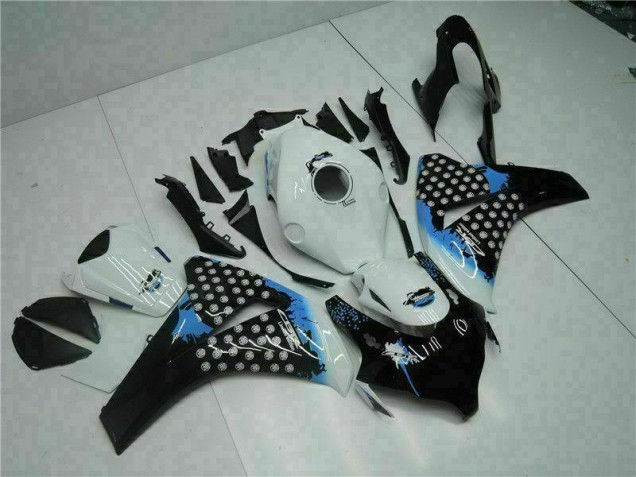 Honda CBR 1000 RR 08-11 Verkleidung - Weiß Schwarz
