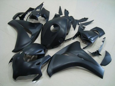 Honda CBR 1000 RR 08-11 Verkleidungen - Ganz Matt Schwarz